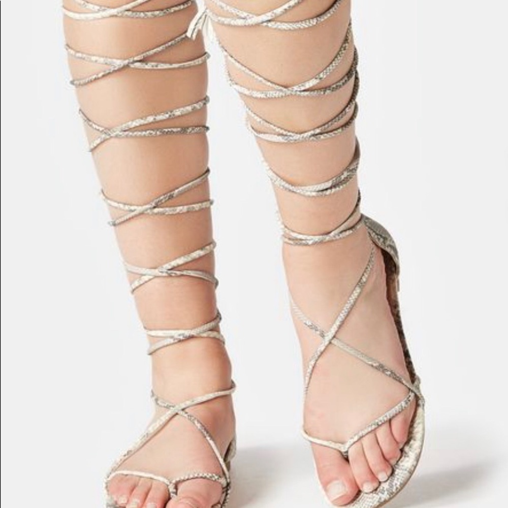 Gladiator Sandals Gold
